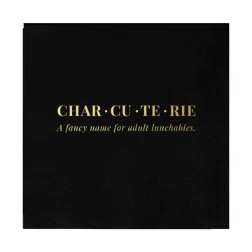 Charcuterie Cocktail Napkin