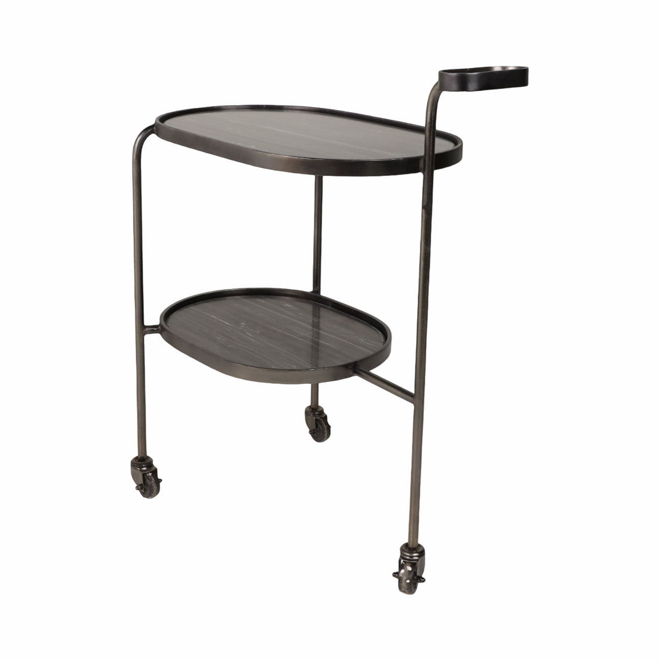 33" Marble Bar Cart