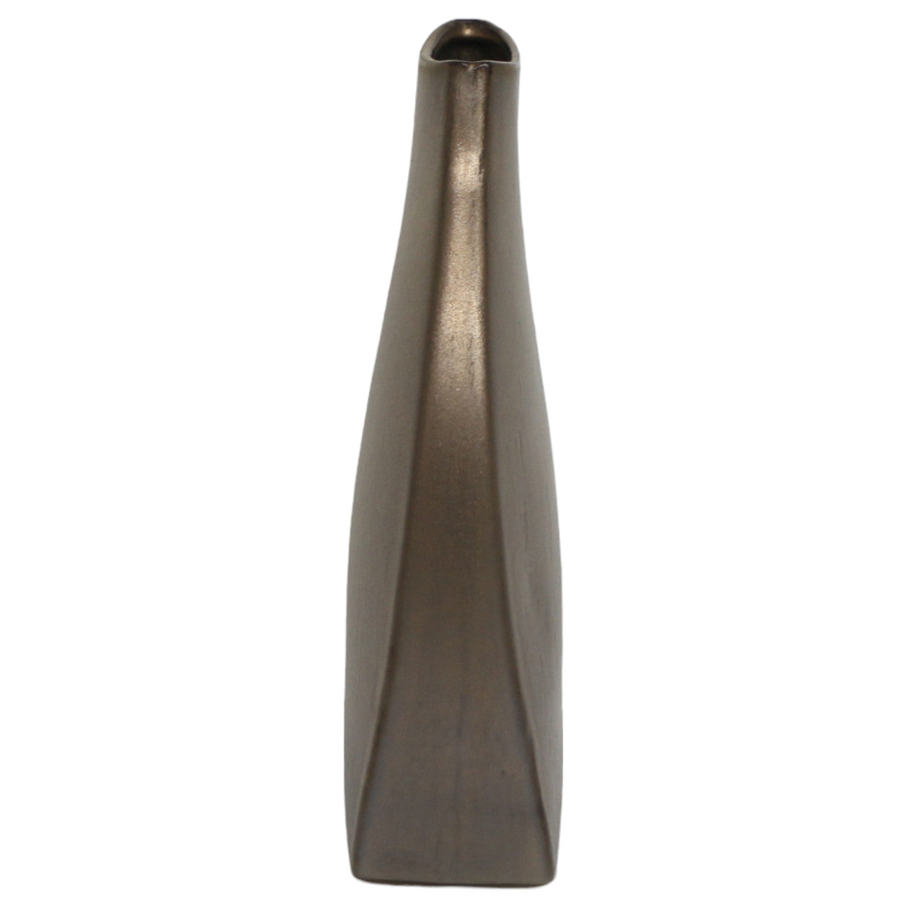 16" Bronze Cer Vase