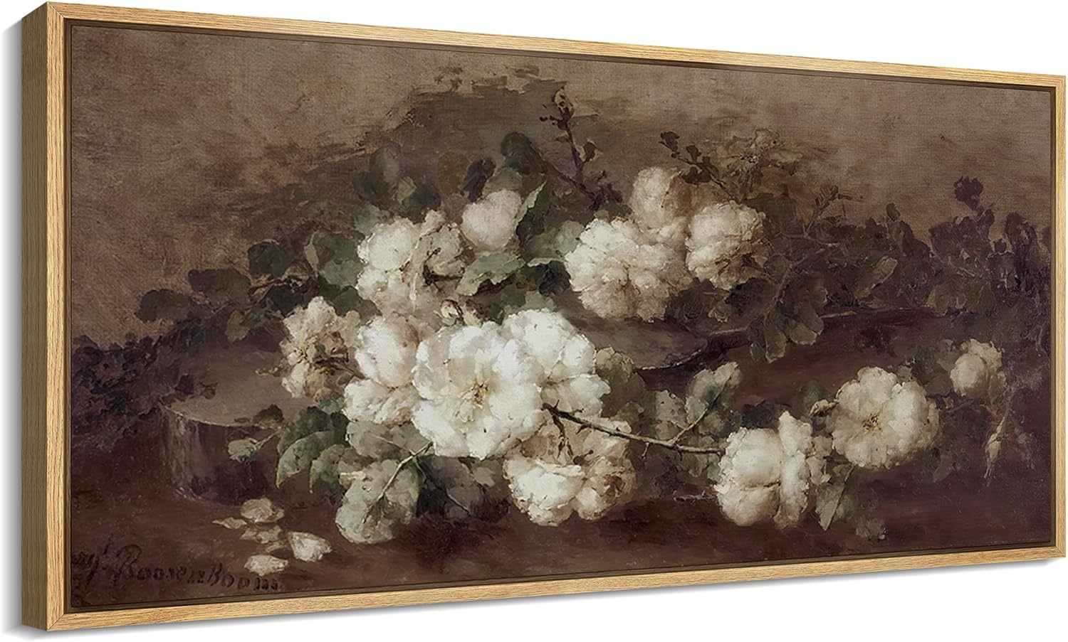 Romantic White Roses