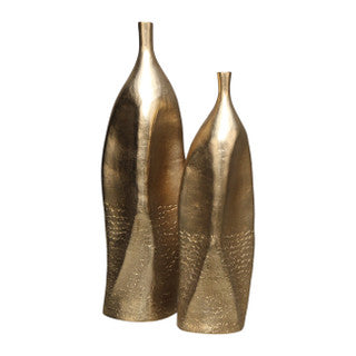 Luna 20” Gold Vase