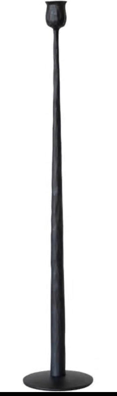 Cast Iron Taper Candle Holder 24"