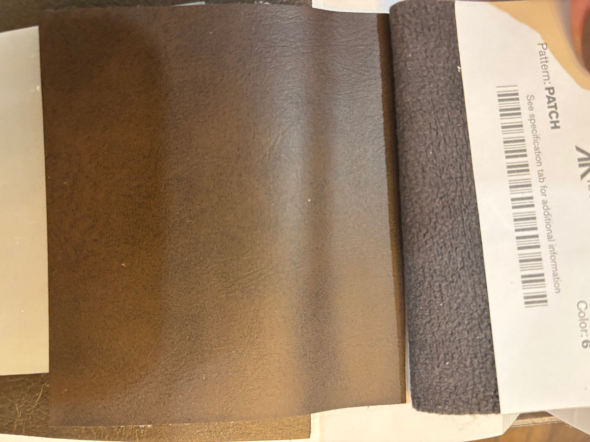 Special Order Fabric-Faux Leather Cheek