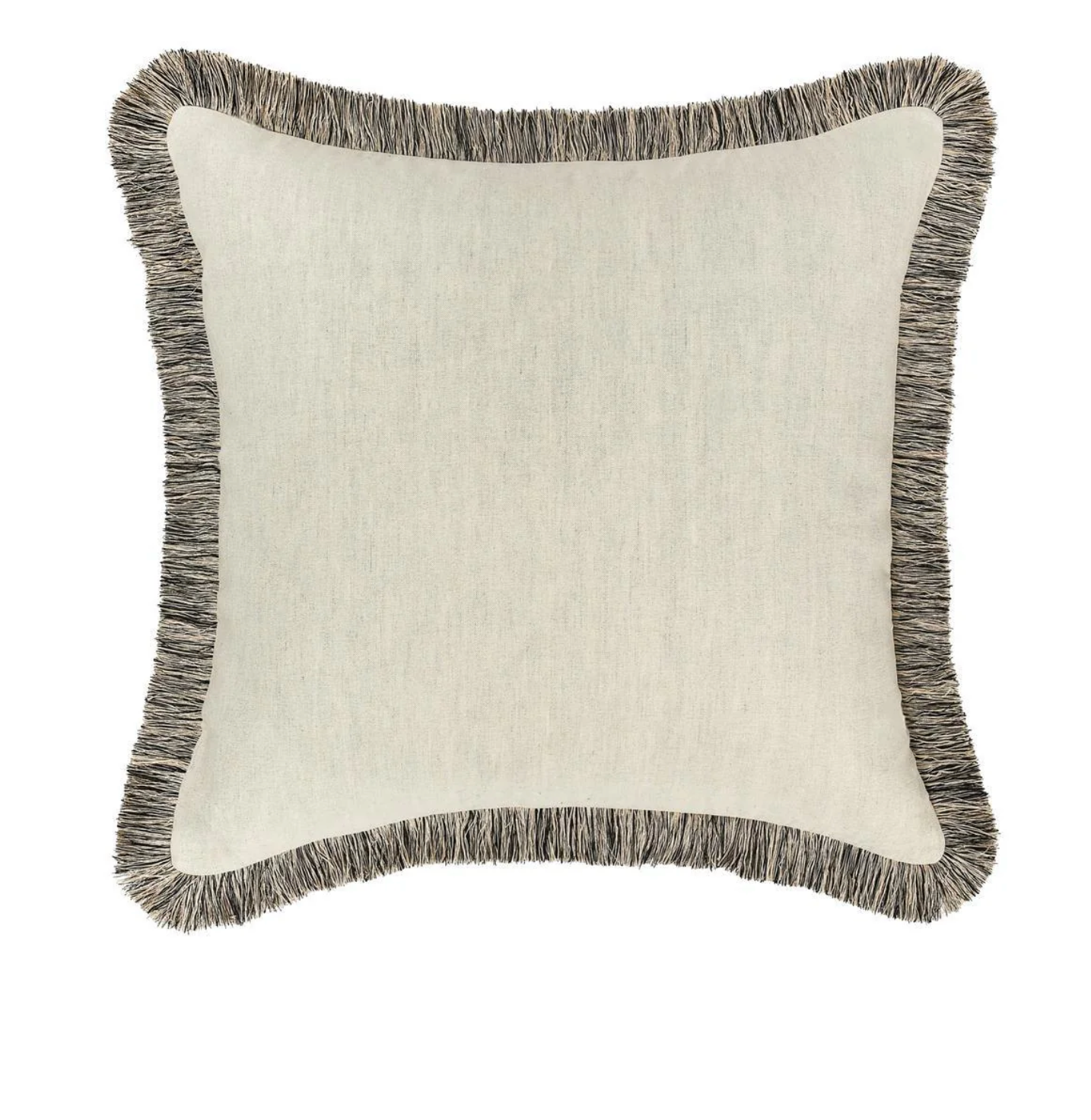 Nora Velvet Fringe Pillow 24x24