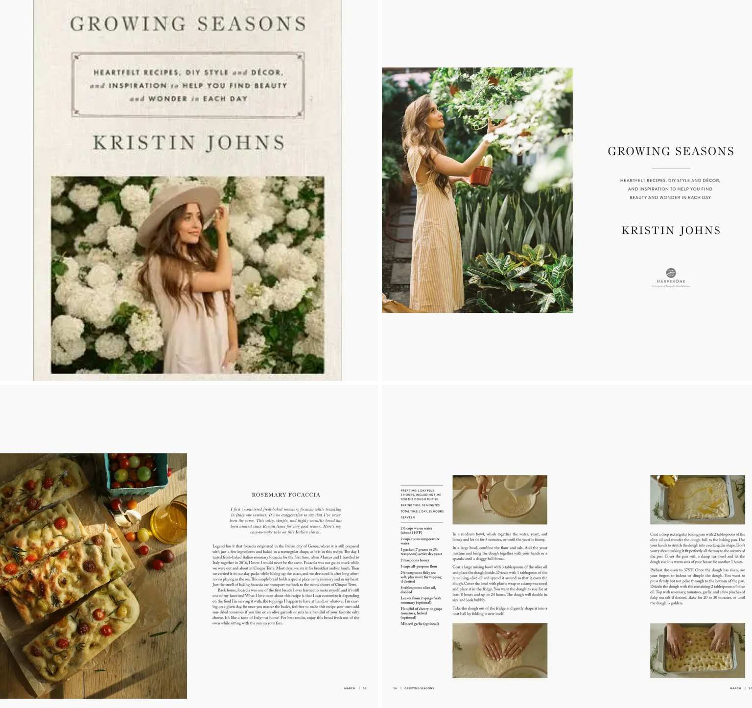Growing Seasons: Kristin Johns Book