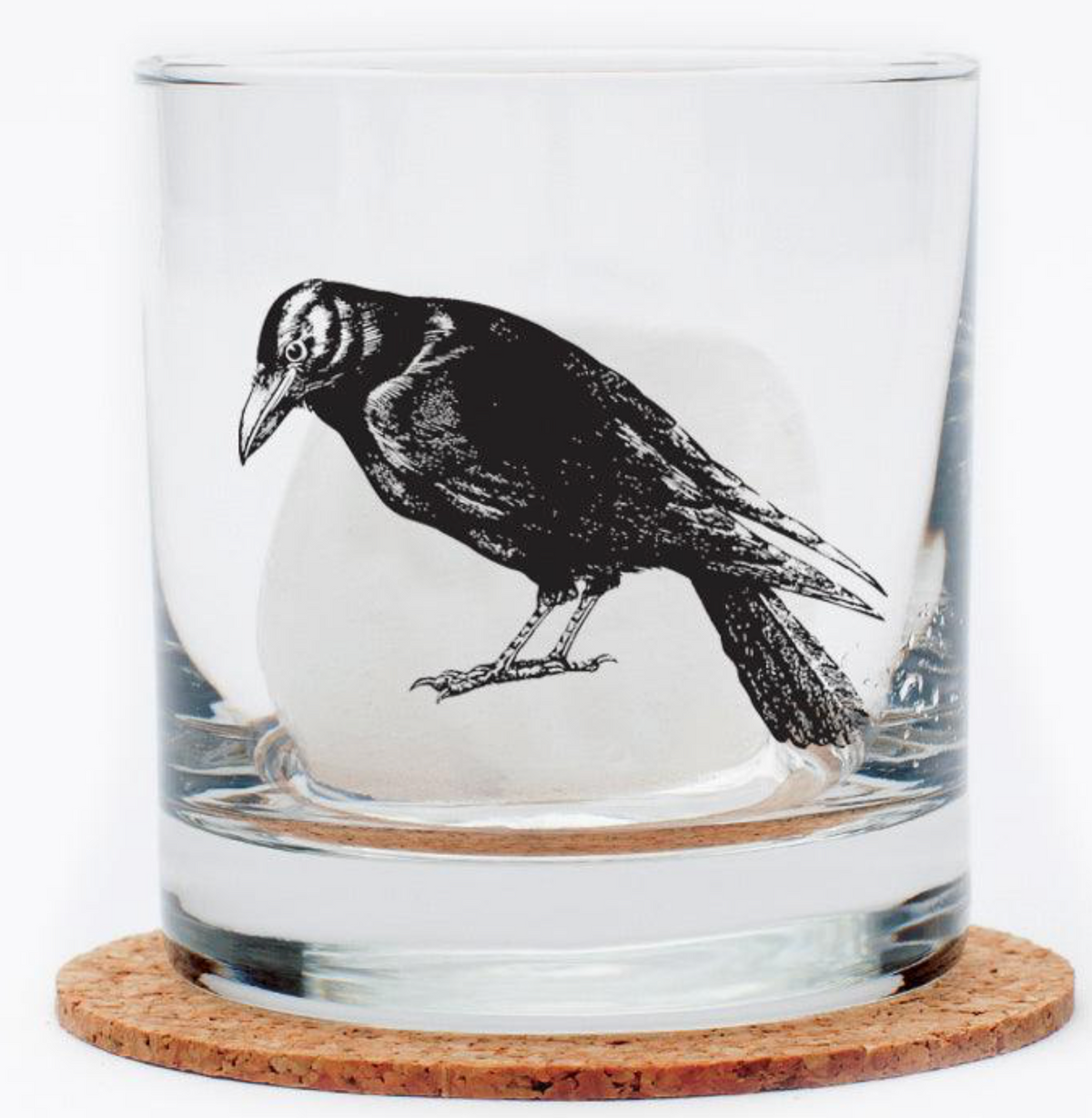 Crow cocktail Glass set 2/$20