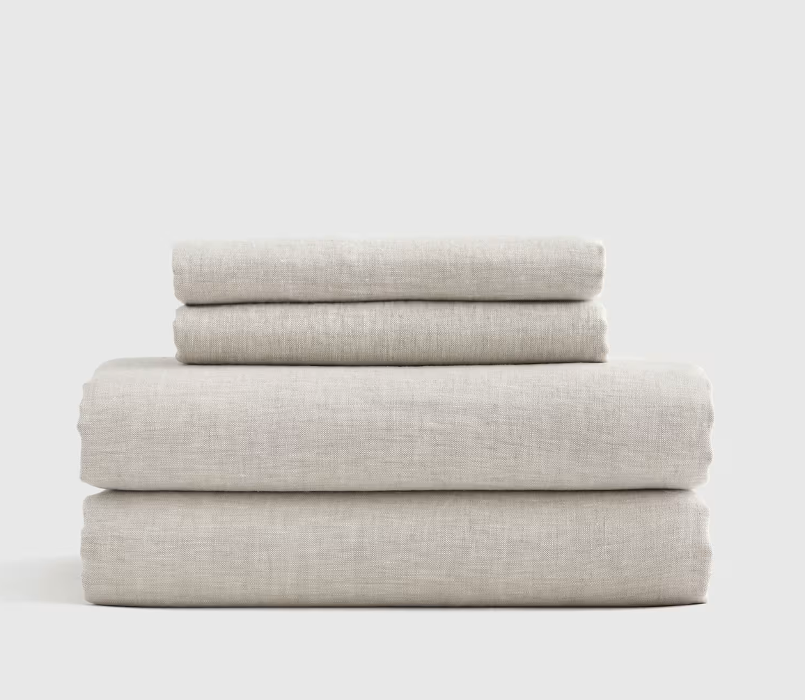 European Linen Chambray Sheet Set - KING