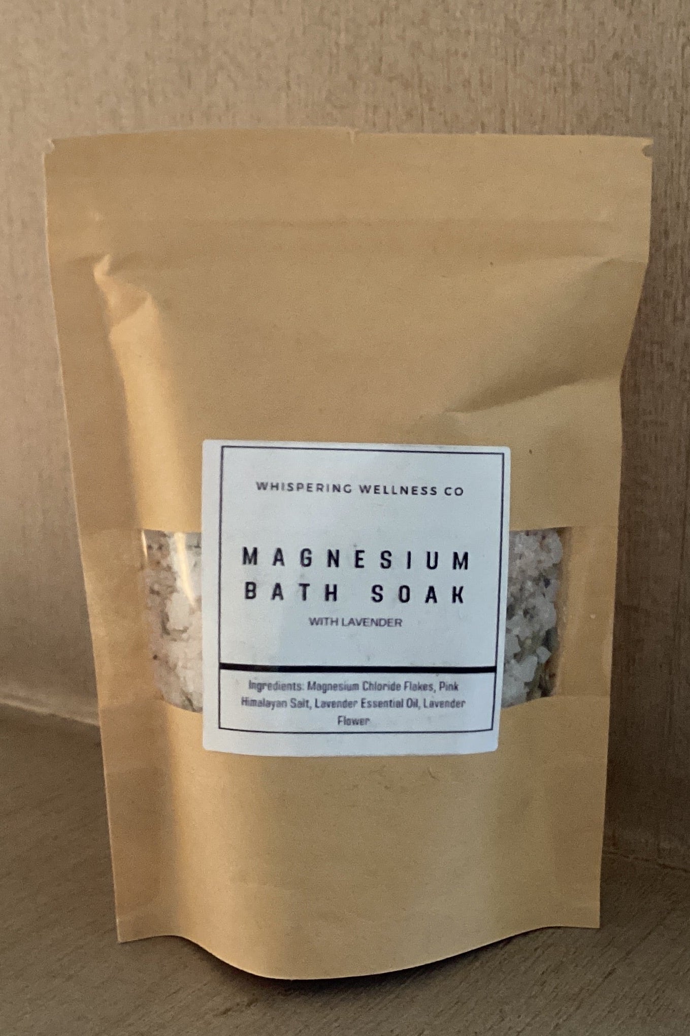 Magnesium Bath Soak Lavender