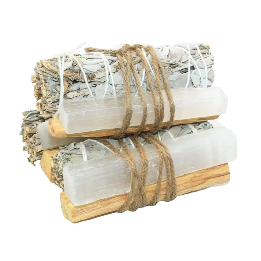 Sage Bundle - Chakra with Selenite