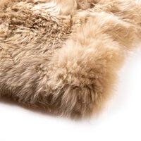 LALO LAMBSKIN THROW-BEIGE LAMBSKIN