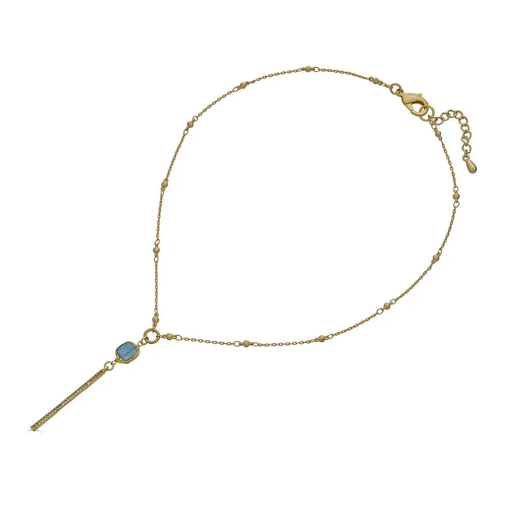 Maisy Gold Y Necklace