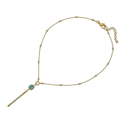 Maisy Gold Y Necklace