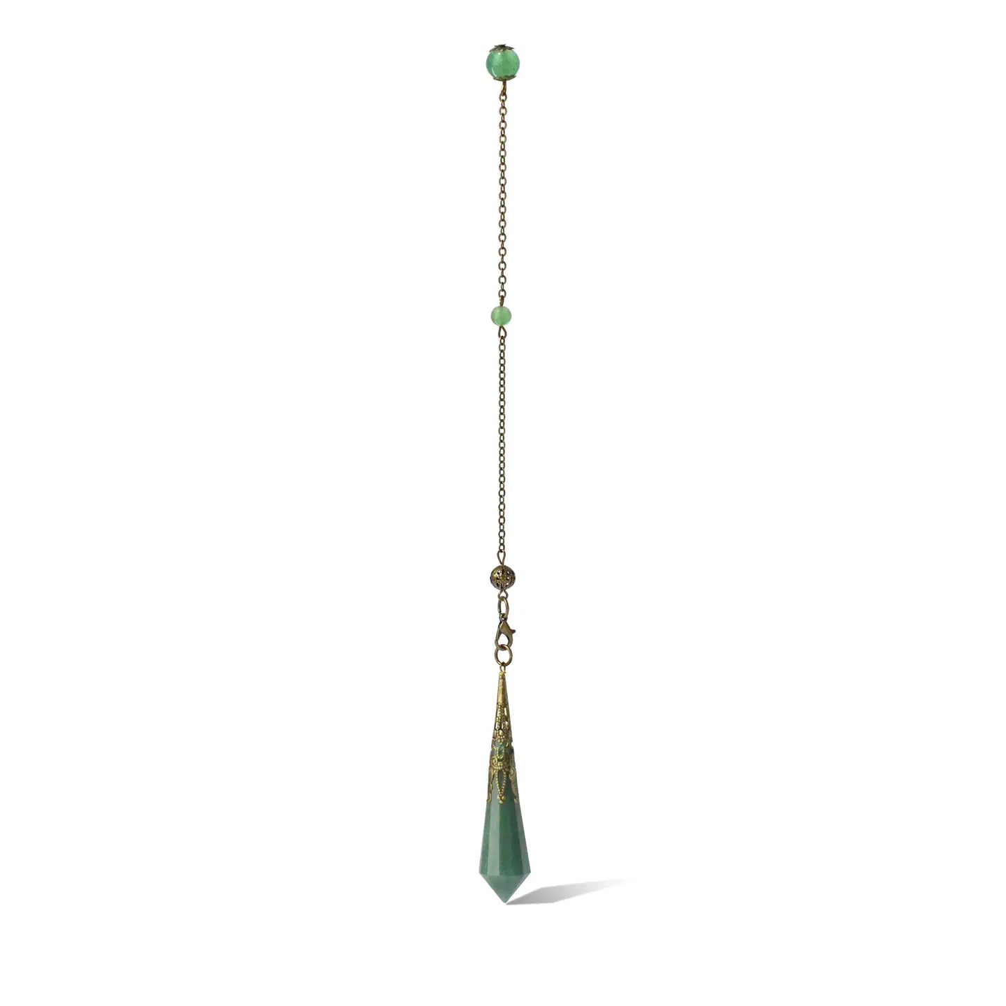 Aventurine Crystal Pendulum