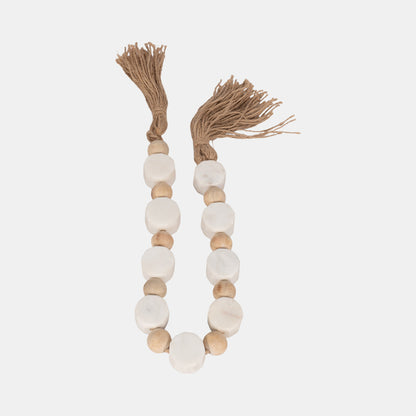 Marble and Wood Beads