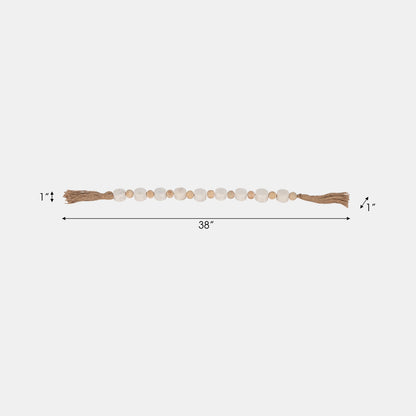 Marble and Wood Beads
