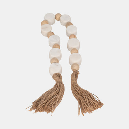 Marble and Wood Beads