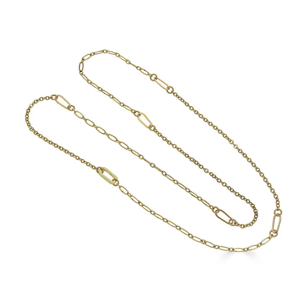 Kylie Gold Long Layering Necklace