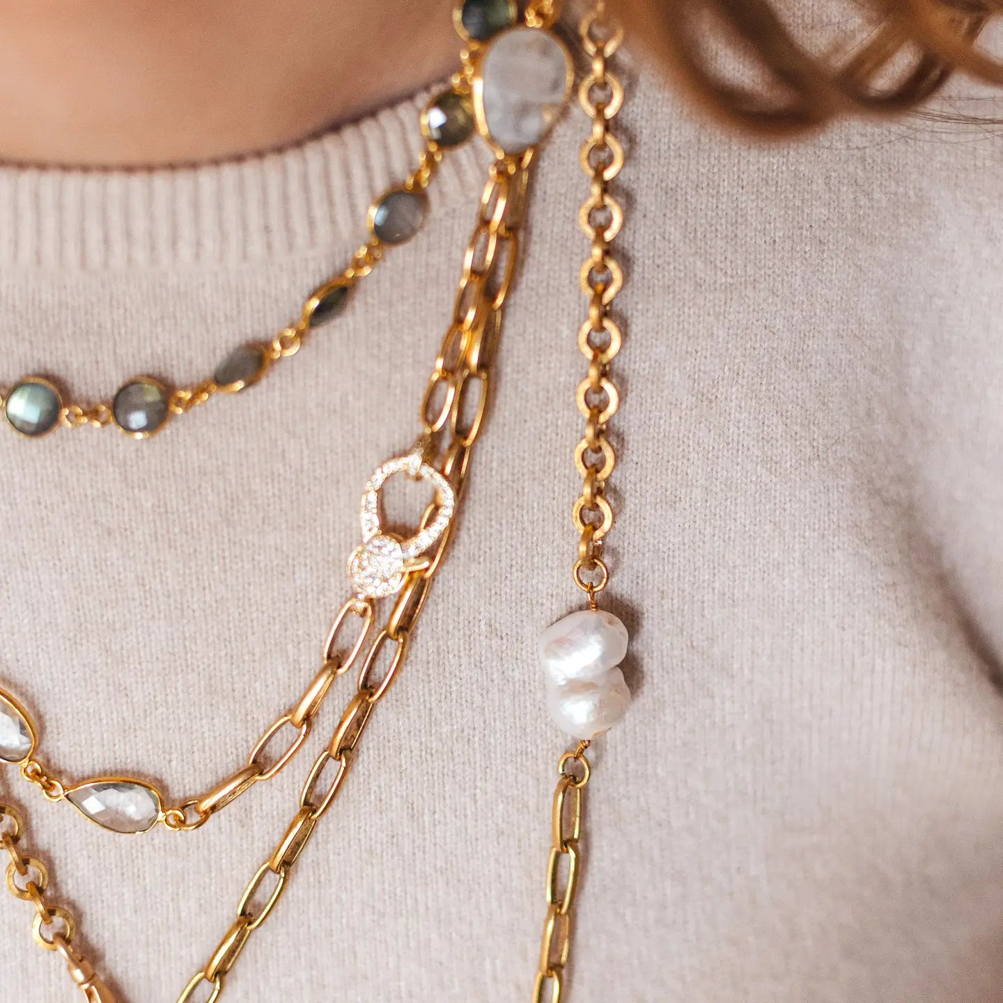 Koda Mixed Chain Necklace