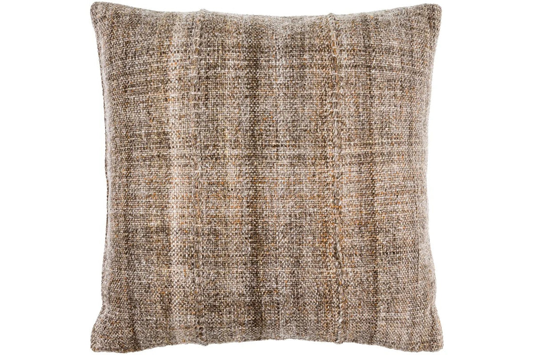Morgin Dark Brown Pillow 20x20