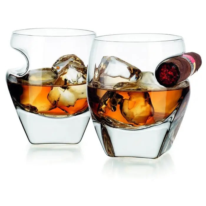 Cigar Whiskey Glass - Set/2