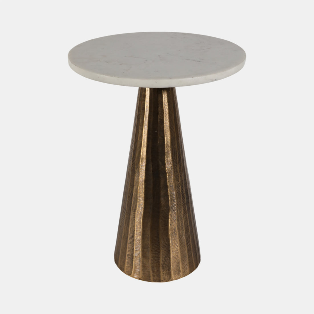 Anne - 20&quot; Marble Accent Table