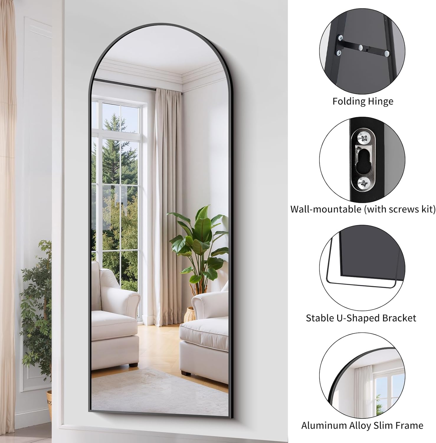 Briggs Arched Mirror