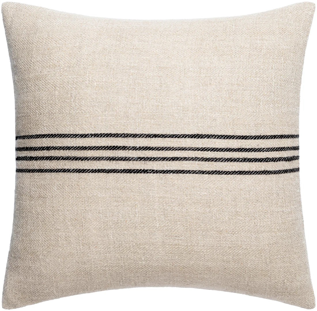Britton Black Striped Lumbar