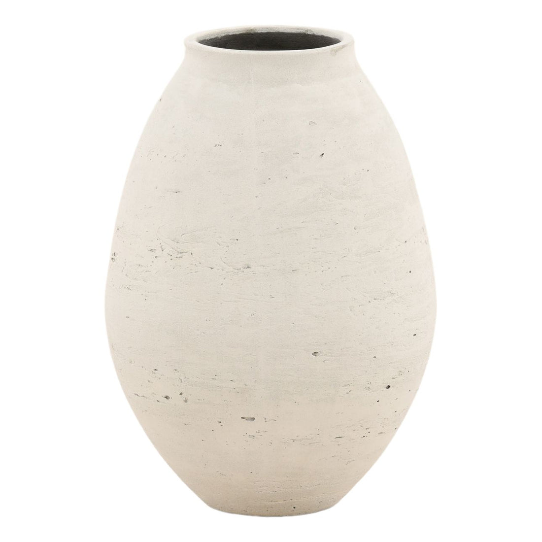 Chase Vase MED White