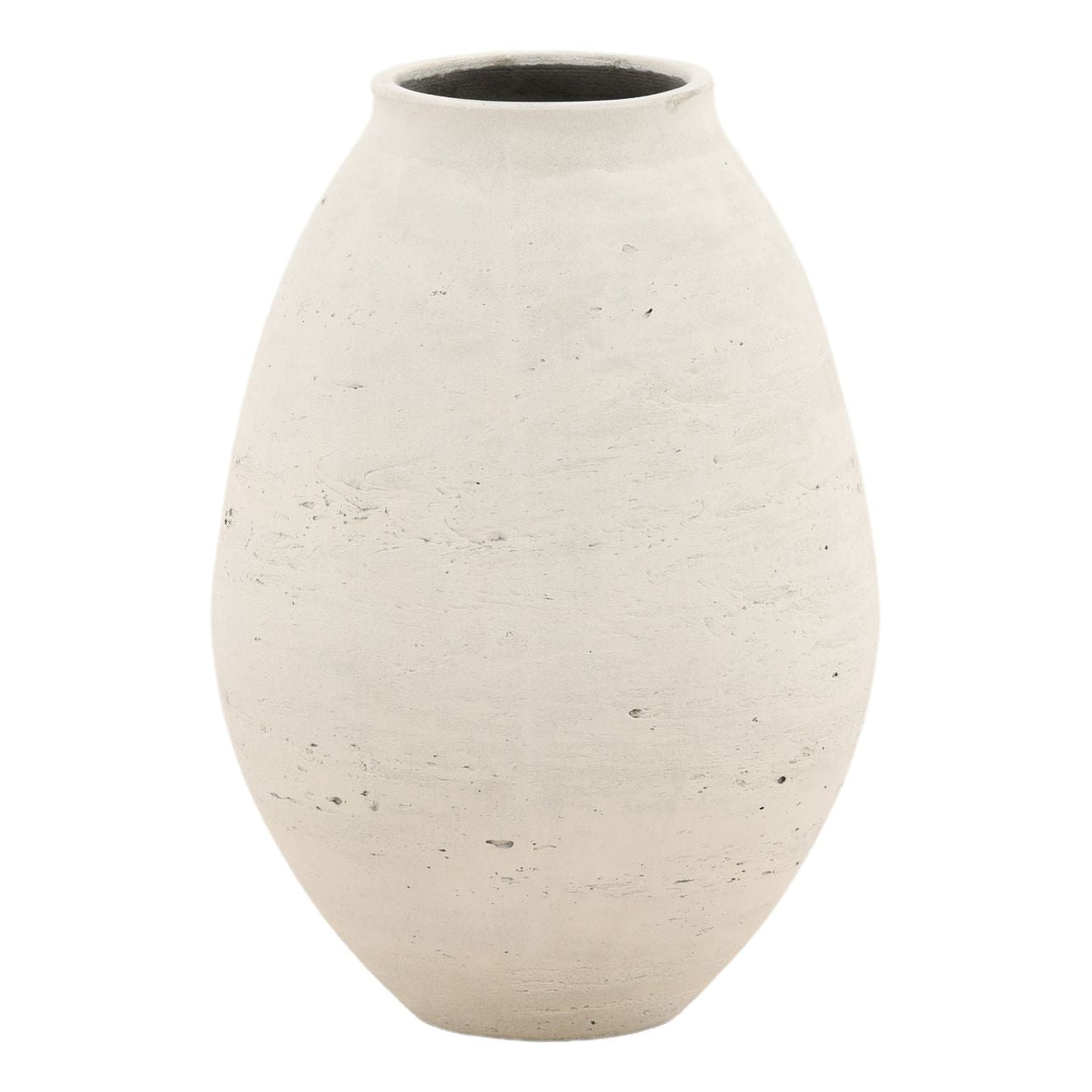 Chase Vase MED White
