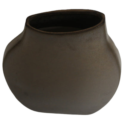 16" Bronze Cer Vase