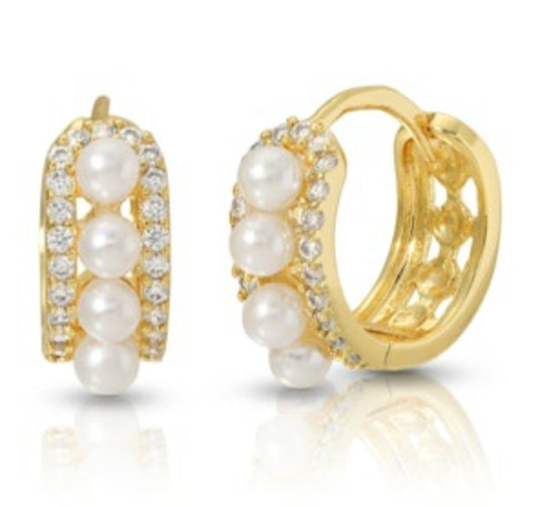 Stassie Pearl Huggies/GL