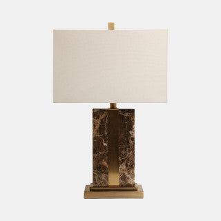 Hazel Marble Lamp