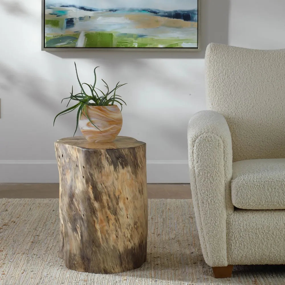 Petrified Wood Stool