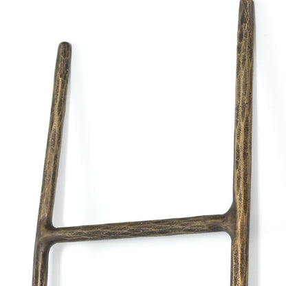Benson Ladder - Hammered Aged Brass