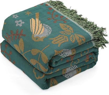 Birds of a Feather King Throw