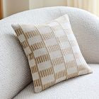 Checker Pillow - Natural