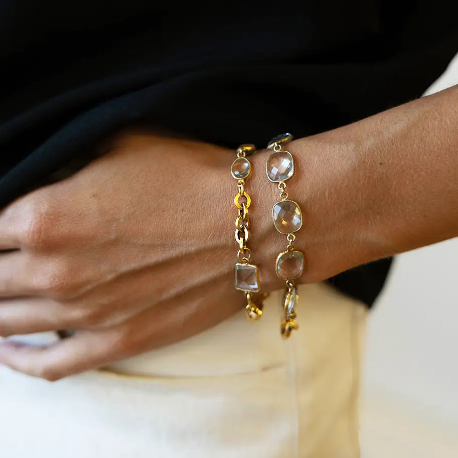 Evie Quartz Crystal Bracelet