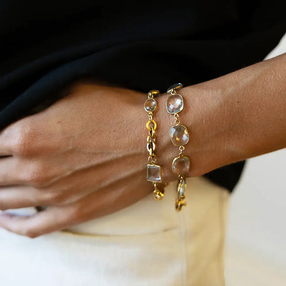 Evie Quartz Crystal Bracelet