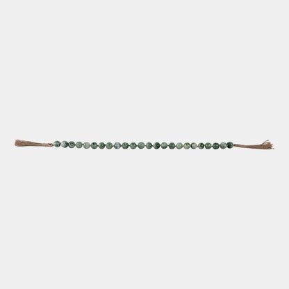 Green Bead Garland