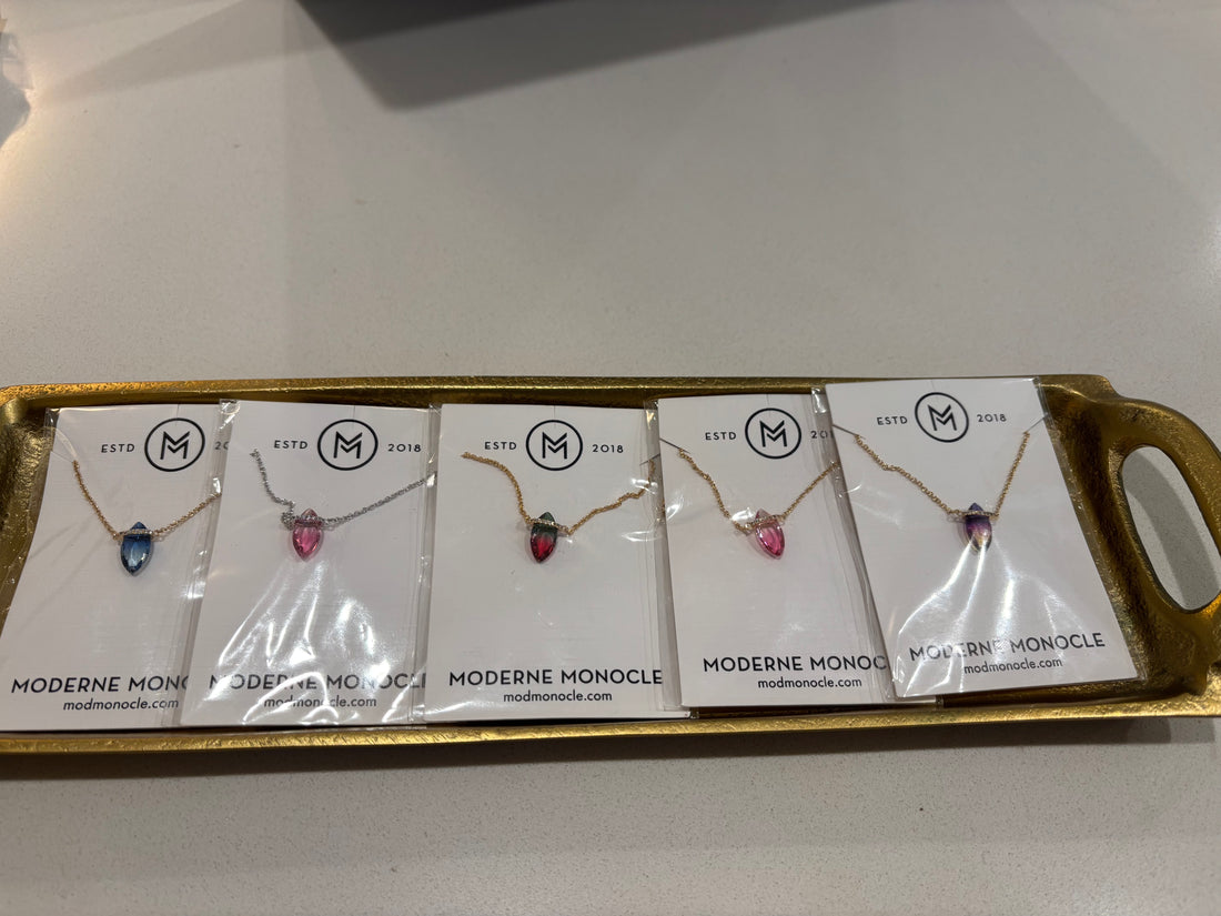 Watermelon Tourmaline Necklace
