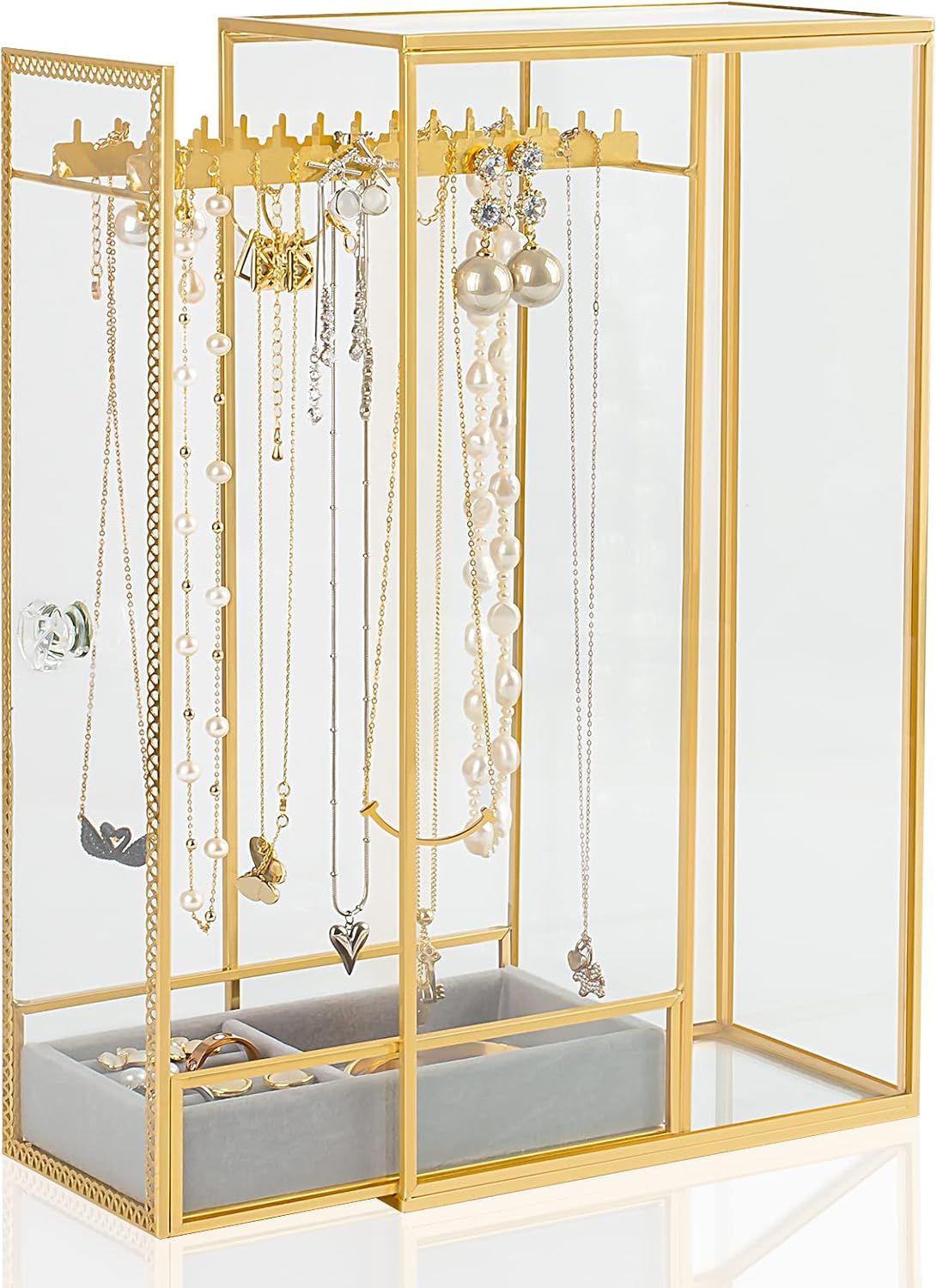 Glass Jewelry Organizer