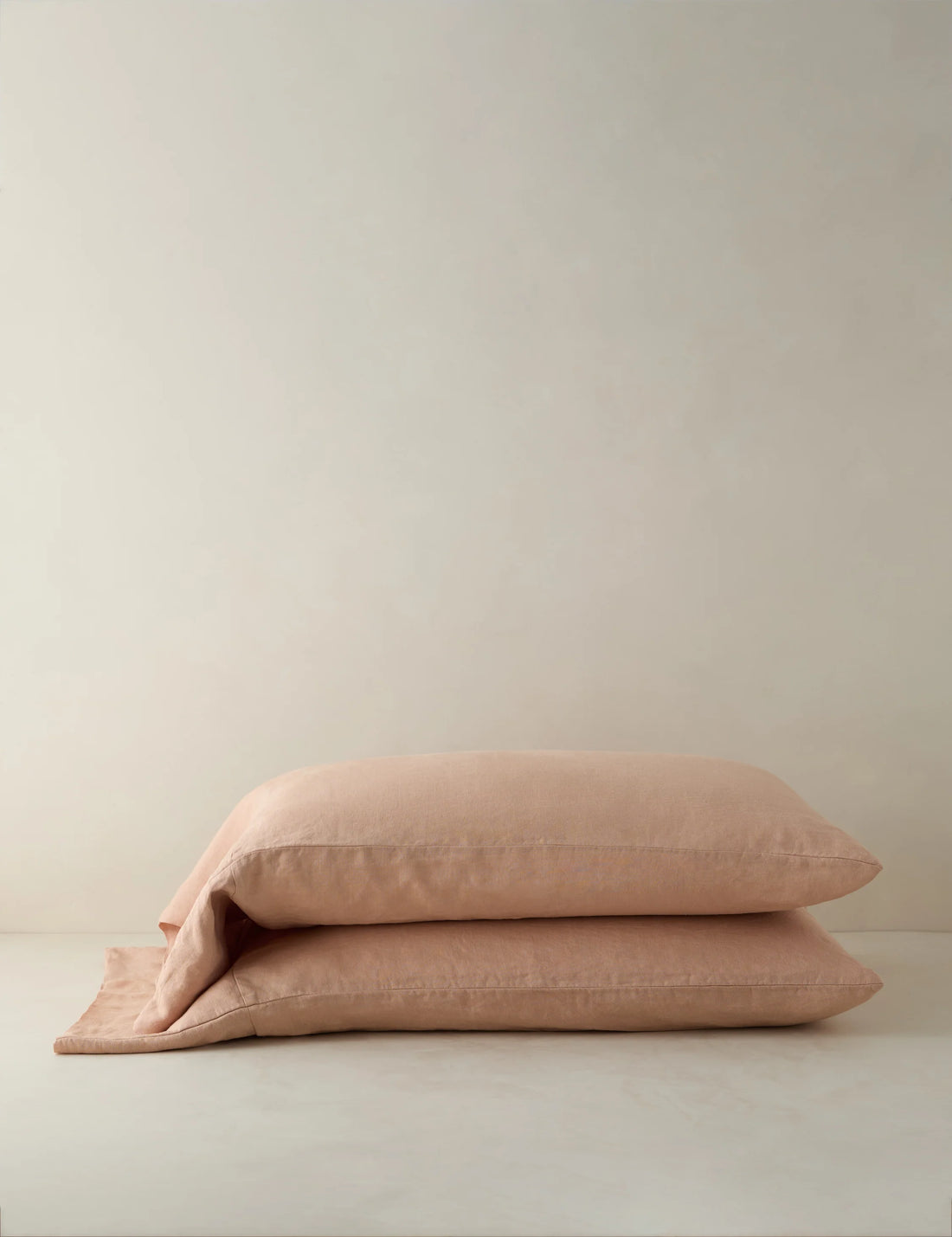 Blush Flax Linen Sham