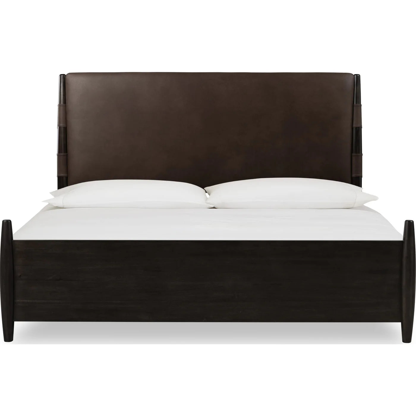Kimo Upholstered Panel Bed in Minx