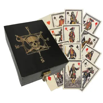 Playing Cards Skull Box