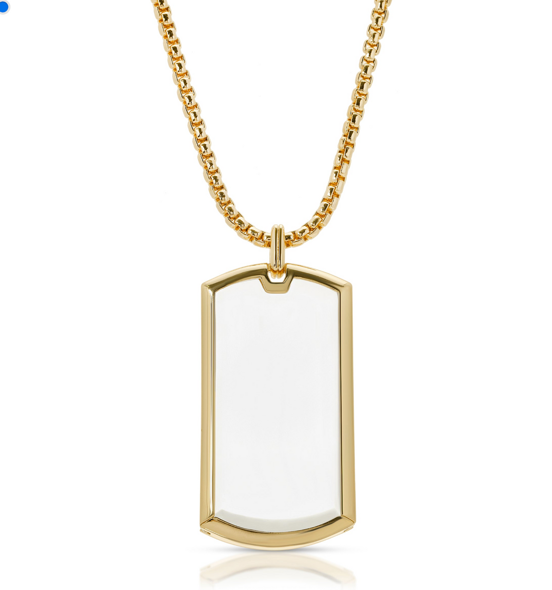Hudson Gold - Magnifier Pendant Necklace