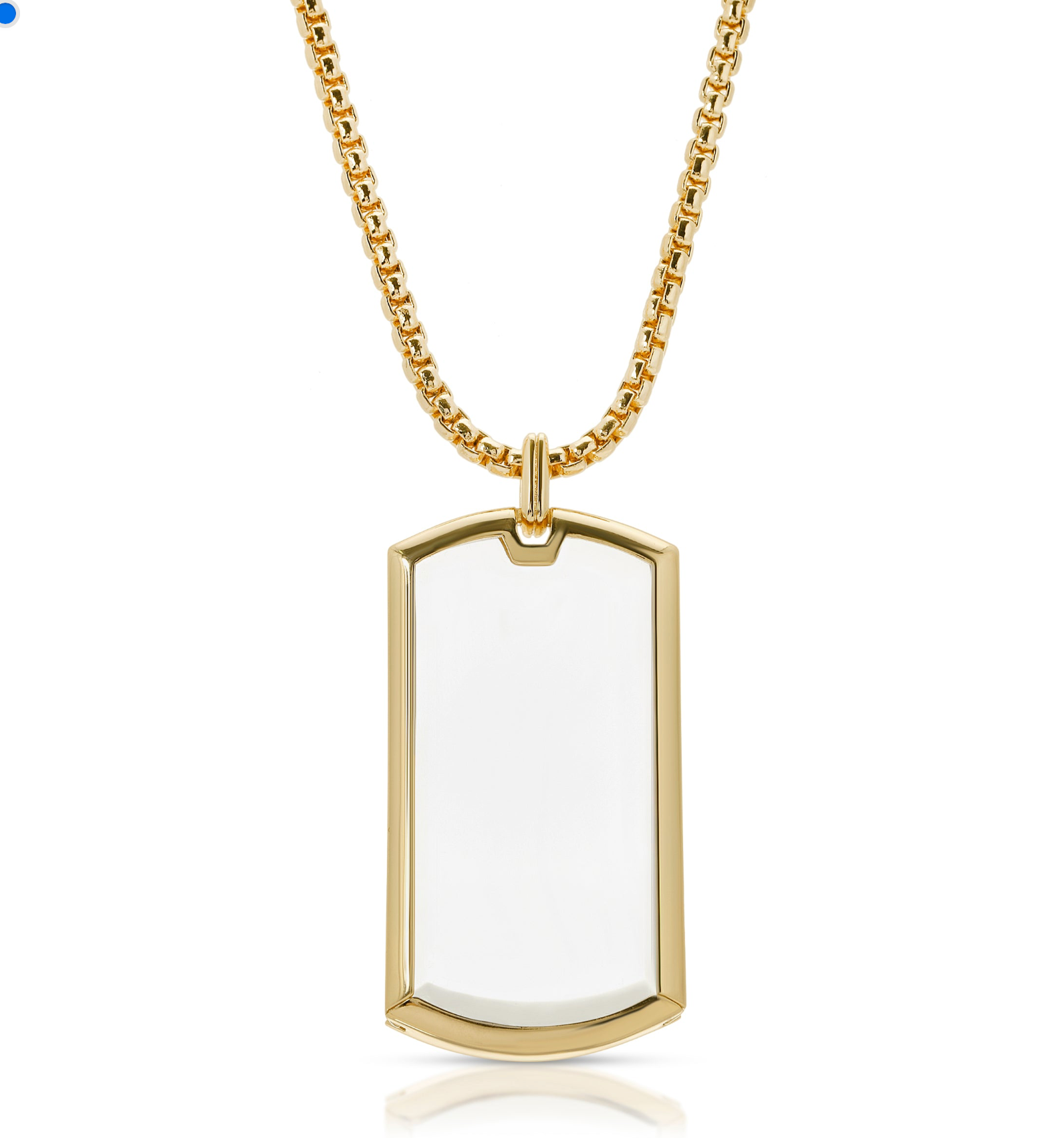Hudson Gold - Magnifier Pendant Necklace