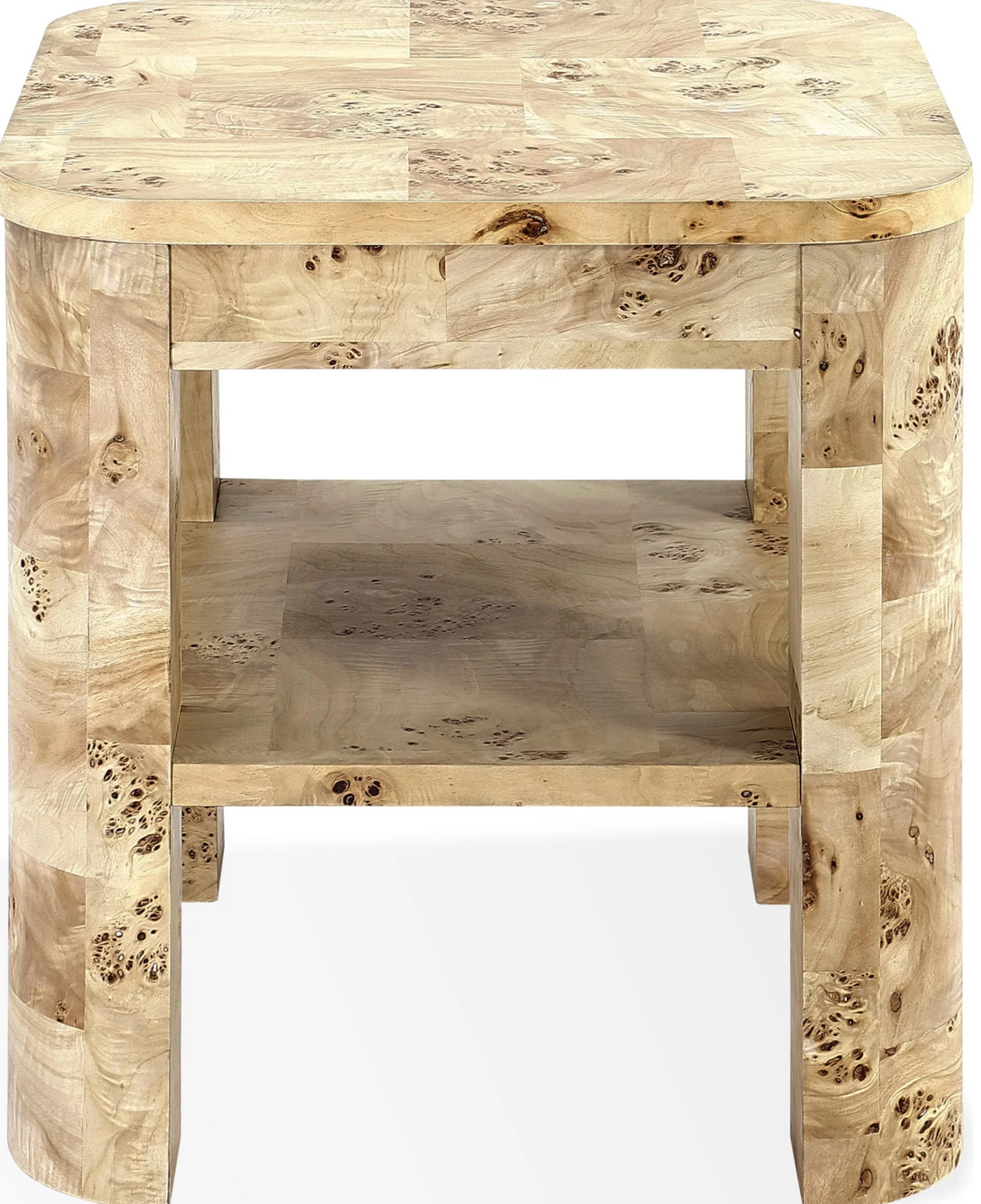 Burl Side Table