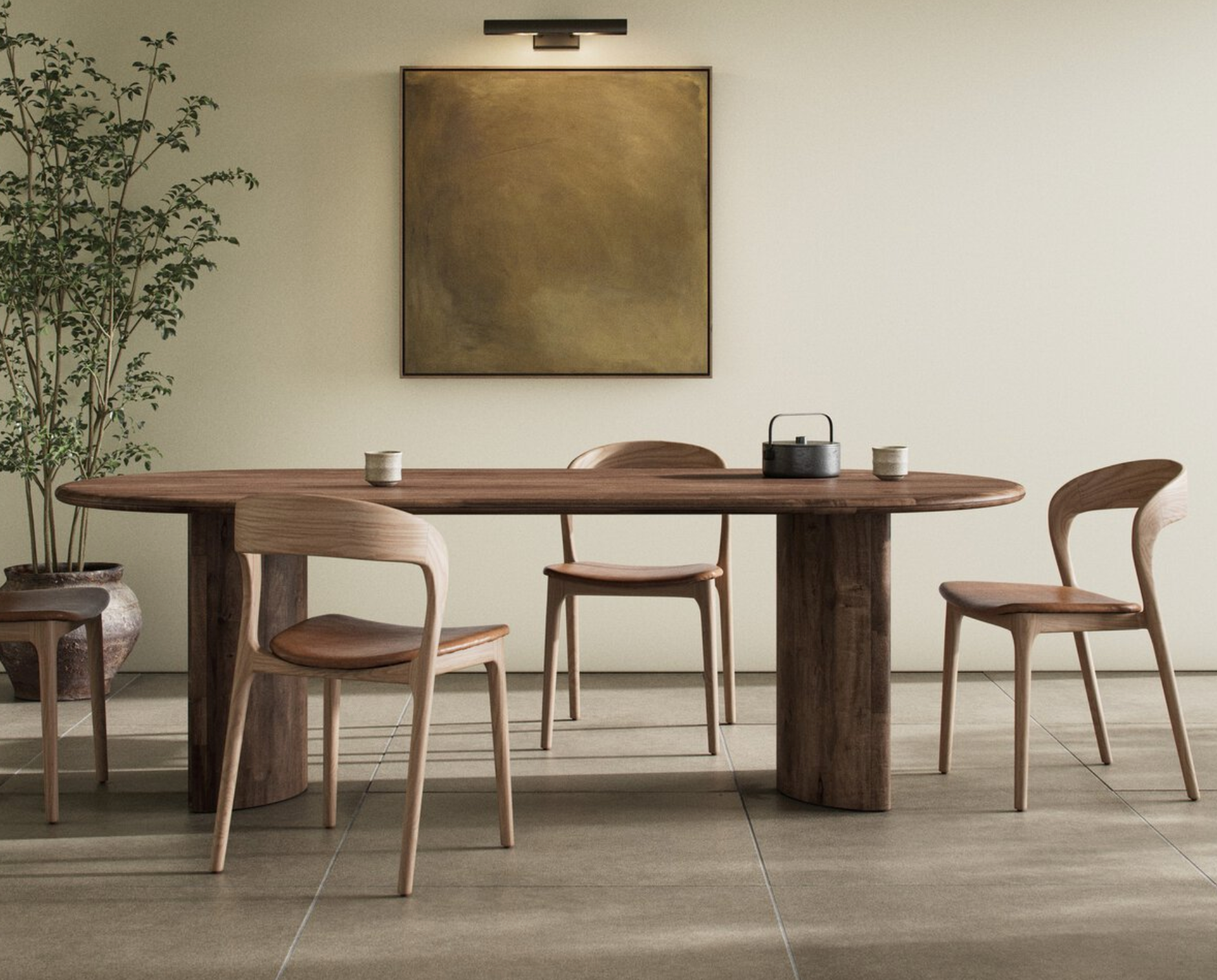 Pagoda Dining Table