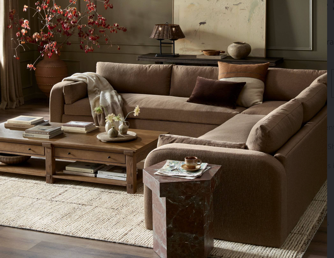 Tate Sectional- Four Hands