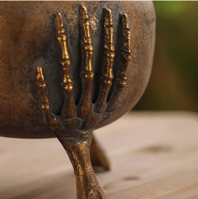 Skeleton Hands Vase